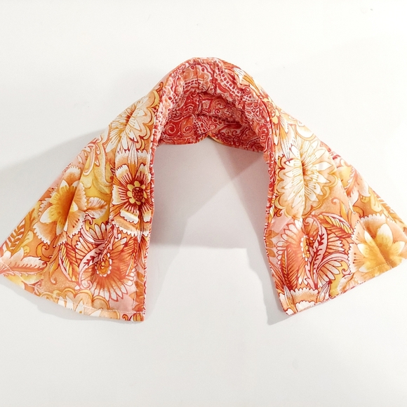 Therapeutic heating-cooling rice bag, heat pad, cold pack, flowers - Picture 2 of 5